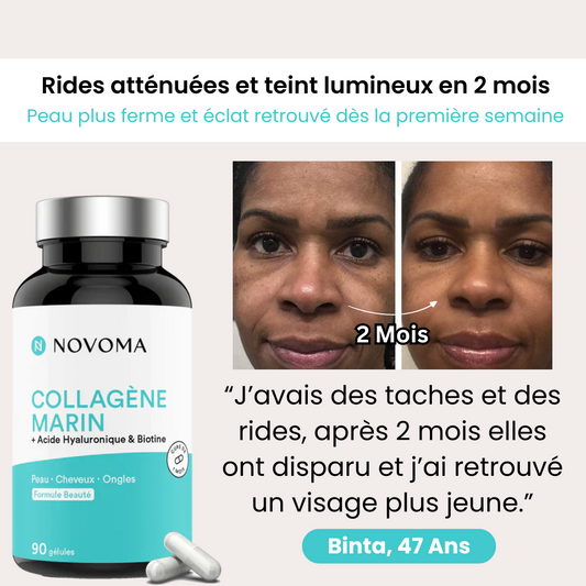 Collagène Marin : l’allié contre rides et taches