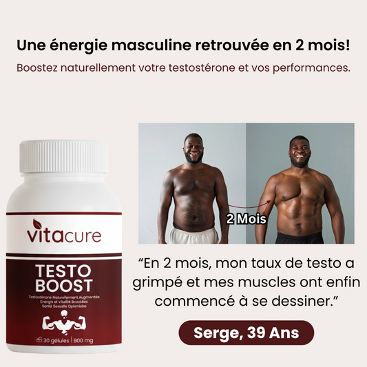 Vitacure : Ta solution contre la baisse de testostérone