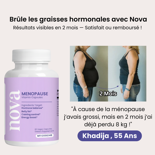Nova™ : Votre allié minceur pendant la ménopause